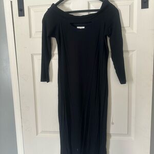 Maurices Black Long Sleeve Dress